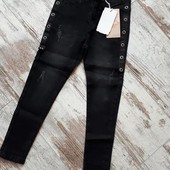 Стильные джинсы скинни модные элементы 6р 68/48см