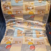 Матрас в детскую кроватку двухслойный(кокос-поролон) 120х60 см