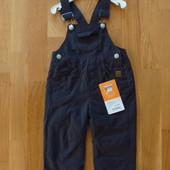 Полукомбинезон, штаны на флисе Pasblu Германия, размер 74,80,86 см.