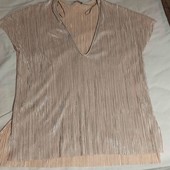 блуза плиссированная