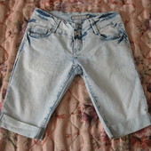 Летние джинсовые шорты Diker jeans 27 размер