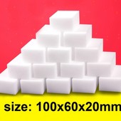 Белые Меламиновые губки 10 шт (10*6*2) см