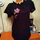 Футболка, блузка с вышивкой