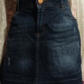 Новая джинсовая модная юбка. Размер М-L.