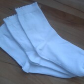 Носки George, фигурная резинка. 34-36р, лот 3 пары
