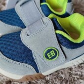 Классные кроссовки натуральный замш+текстиль Eurobimbi 19 см
