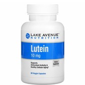 Лютеин, 10 мг, 60 капсул витамины для зрения