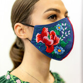 маска з вишивкою на 100% бавовні!!! можна добирати