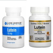 Лютеин, 10 мг, 20 мг 60 капсул витамины для зрения