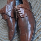 Мягкие мужские туфли с натуральной кожи 29.5 см
