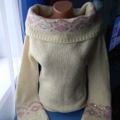 Симпатичный женский тёплый свитерок, р.M/L