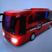 Инерционный автобус 23.5 см Dream Makers C1911 со световыми и звуковыми эффектами