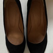 Жіночі шкіряні замшеві туфлі