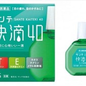 Япония.Sante 40 Kaiteki - глазные капли для профилактики возрастных изменений органа зрения