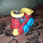 поезд коровка погремушка limo toy игрушка машинка