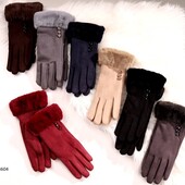 Стильные и теплые перчатки. Замеры в описании