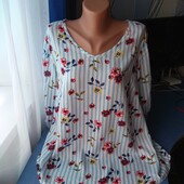 Симпатичная женская блузка, р.44(евро)