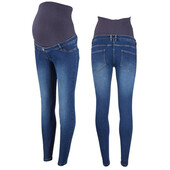 ♕ Зручні та практичні сині джинси для вагітних від blue motion, розмір наш 44-46(S 36/38)