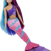 Барбі русалка з аксесуарами Barbie dreamtopia Mermaid doll, оригінал. Коробка пошкоджена