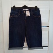 Брендовые новые коттоновые джинсовые шорты-стрейч р.36евро.