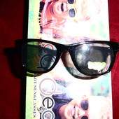 Солнцезащитные очки для мальчиков и девочек, UV400, черный