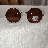 Круглые солнцезащитные очки в металлической оправе унисекс ❤️ Много лотов