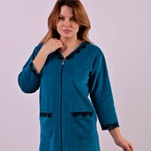 Смарагдовий халат Туреччина розмір XL, 3XL