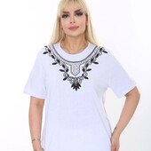 Женская футболка от NRD, Турция, xl- 4xl хлопок