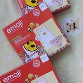 Emoji.Набір дитячої білизни для дівчинки 98/104,110/116 рр