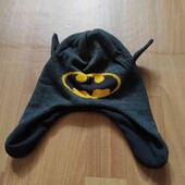 Подвійна шапка на флісі Batman