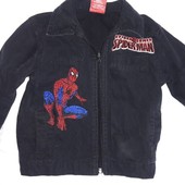 Джинсовая детская куртка Disney - Spider-man для мальчиков