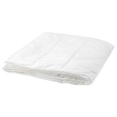 Одеяло Ikea, прохладное, слегка теплое, белое, 150x200 см