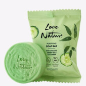 Освіжаюче мило з органічним зеленим чаєм і огірком Love Nature 41281