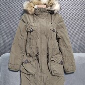 Женская удлиненная куртка( евро зима), р.44(евро)