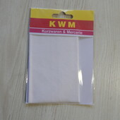 Термозаплатка для швидкого ремонту одягу 40 х 11,5 см KWM біла
