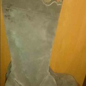 Замшеві чобітки д/с 42р. Clarks