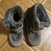 Отличные ботиночки утепленные 33р 21 см