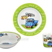 Набір дитячого посуду Limited Edition Cars, 3 предмети