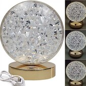 Настільна лампа з кристалами та діамантами Creatice Table Lamp 19 4 Вт