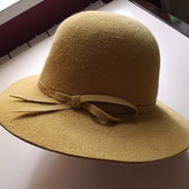 Красивая шляпа из шерсти ангорского кролика р.55-57