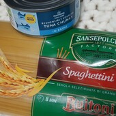 Тунец салатный, 145 г Англия+1 кг цельнозерновые спагетти Италия