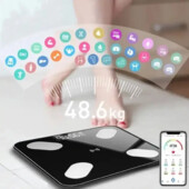 Напольные умные фитнес весы Matarix mx-454 180кг smart app