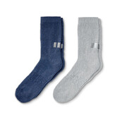 ♕Лот 1 пара♕ Велосипедні шкарпетки з біо-бавовни з відбивачами Tchibo (Німеччина), розмір 35-38