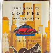 Розчинна сублімована кава Manhattan Classic 100% Арабіка 100 грам
