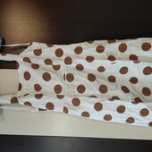 Хлопковое платье в горошек от Primark uk8