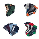 ♕ Лот 2 пари ♕ Для хлопчиків-якісні шкарпетки з органічної бавовни, Tchibo (Німеччина), розмір 27-30
