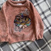 Гарний светр на дівчинку, розмір 98