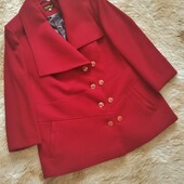 Тм Zemal !!! Пальто женское в красном цвете