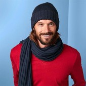☘ Затишний в'язаний чоловічий шарф від Tchibo (Німеччина), розмір універсальний