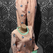 Женский молодёжный пижамный костюм двойка кофта/штаны